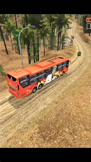 🚍 Volvo 9600 का खतरनाक हाई स्पीड ओवरटेक 😱 | Real Bus Driving Gameplay |Sharp Turn & Overtake | #ets2