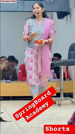 Shorts👍 Lakshita madam Springboard Academy #motivation #springboard #lakshitamam #rasnewbatch