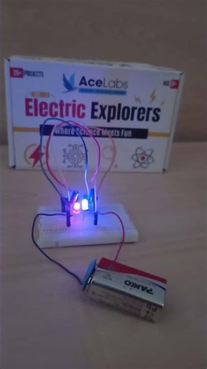 Flip flop LED flasher #scienceexperiments #electronic #sciencefacts #electricalengineering