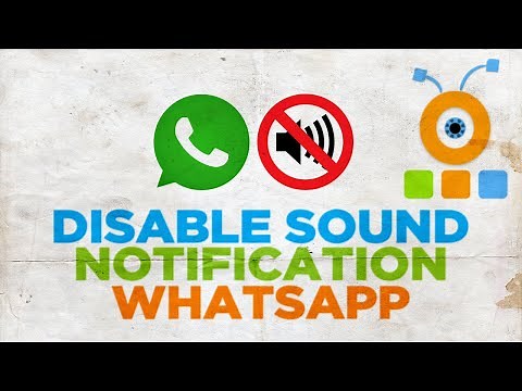How to Disable Sound Notification WhatsApp on Windows