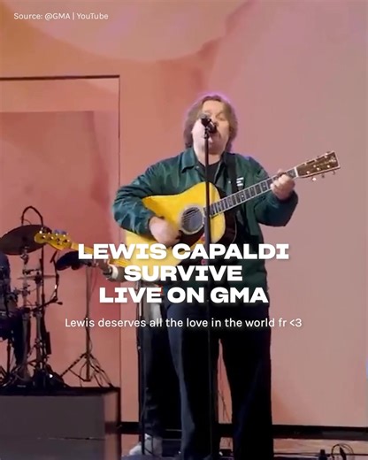 So so so happy to see Lewis Capaldi on stage always 🥹💗 Listen to 'Survive' here 🎧: https://lewiscapaldi.lnk.to/Complete_UMSG #LewisCapaldi #Survive | Universal Music Singapore