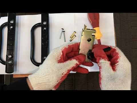 Crystal Windows Series 1240 Handle Installation