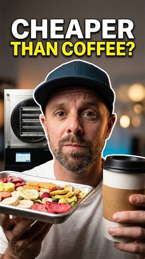 Freeze Dryer Cheaper Than Your Daily Coffee? Save Money & Food