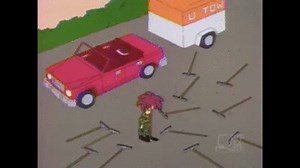 Sideshow Bob rakes on Make a GIF