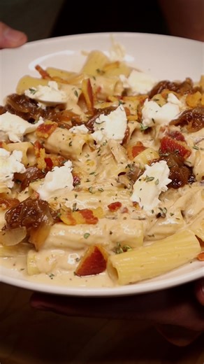 Delicious Goat Cheese Rigatoni Recipe