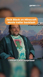 4.8M views · 39K reactions | Jack Black on A Minecraft Movie trailer backlash #minecraft #minecraftmovie #AMinecraftMovie #jackblack #cinema #movies | GamesRadar+ | Facebook