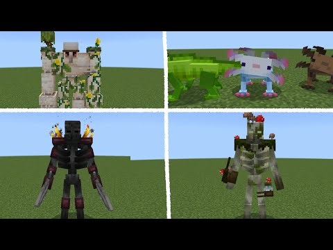 Mutant Creatures Bedrock Addon in Minecraft