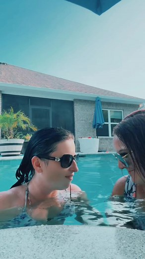 Summer Pool Day Fun with Friends