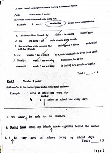 E. 2004 - English Language Shills Level 4 Training a Assessment... | Filo
