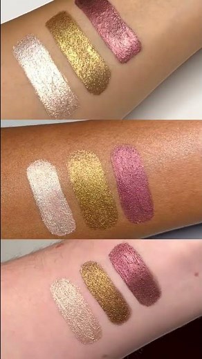 Introducing three new shades of my Liquid Lurex collection! Enter Cressida, Titania and Viola!