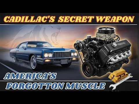 Cadillac 500 V8: GM's Biggest Engine Ever - 550 LB-FT Torque Monster