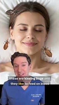 🚨 Meet the kissing bug: This insect doesn't just bite you while you sleep... #kissingbug #parasite
