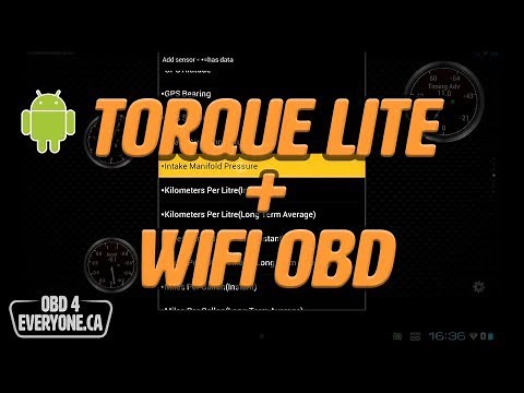 Torque Lite & WiFi OBD Scanner: Connecting - OBD4Everyone Ep. 2