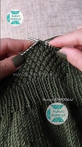 Double row rice pattern 👆🏻 #knitting #knittingpatterns #babyknitting #babyknitting #knitting