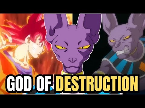 Beerus the GOD OF DESTRUCTION and his ORIGIN