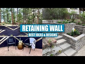 Retaining Wall Ideas That TRANSFORM Any Backyard