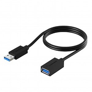 SABRENT 22AWG USB 3.0 Extension Cable A Male to A Female [Black] 3 Feet (CB-3030)