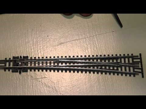 How To Make N Scale Peco Code 55 Electrofrog Points DCC Friendly