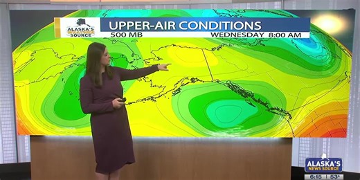 Temperatures warming across Alaska this week