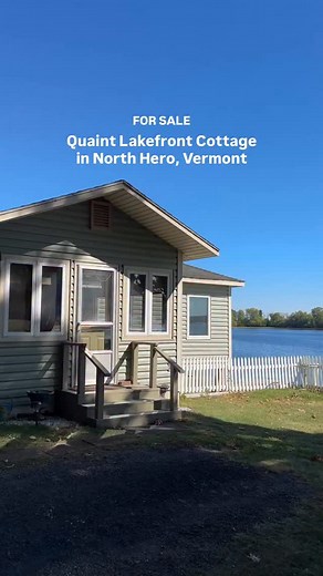 1.4K views · 602 reactions | Lakefront Cottage For Sale in Vermont ...