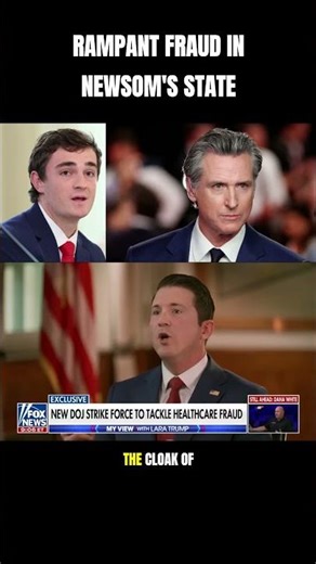 🚨 STRIKE FORCE: Trump DOJ Hunts "Rampant" Health Care Fraud in Newsom's California