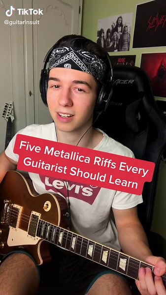 Best Metallica Riffs for Guitarists