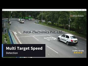 Speed Violation Detection System (SVDS) - 4D Radar(KRAD77) based Speed Monitoring for ITMS Projects