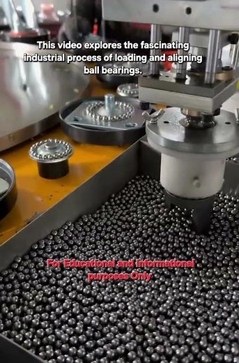 The Precision of Engineering: How Ball Bearings are Mass-Assembled 🔩