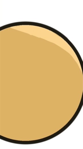 how to draw ganymede 🧡🤎 (one of Jupiters moons) | gacha muslim drawing 💓 ‪@SolarBalls‬