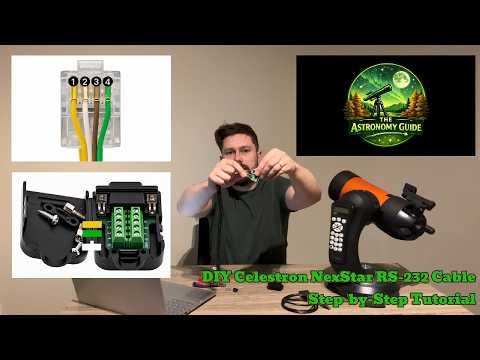 DIY Celestron NexStar RS 232 Cable – Step by Step Tutorial
