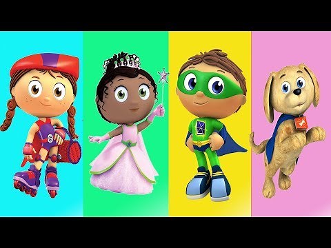 Wrong Heads Super Why | Video for Kids