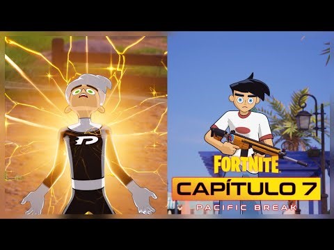Danny Phantom Skin Gameplay - Fortnite Capítulo 7 Temporada 1 (PS5)