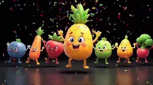 Dancing Fruit 2025: Summer Party Highlights! Epic Dance Moves!