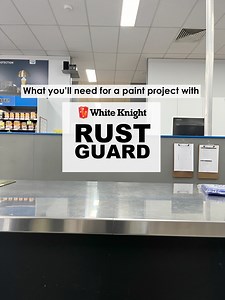 If you’re looking to breathe new life into an old gate, fence or even metal clothesline, White Knight Rust Guard provides an easy 4-step process to help you get the job done. Visit your nearest stockist today! #diyproject #australianhomes #australianhome #aussiehome #colourinspo #colourinspiration #homereno #homerenovation #garagegym #garagebuilt #garagerenovation | White Knight Paints