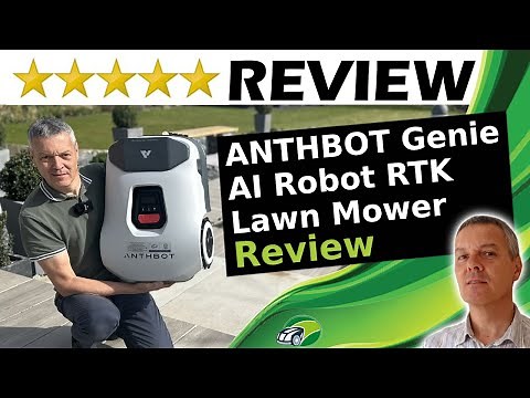 ANTHBOT Genie Robotic Lawn Mower Review: The Future of Lawn Care!