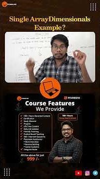 Single Dimensional Array Example in Java | Real-Time Array Example for Beginners | PythonLife