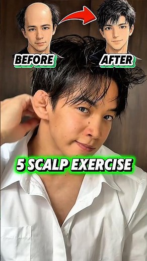 5 scalp exercises to dramatically increase hair growth❗️