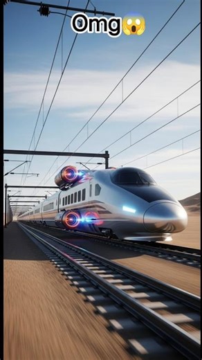 World's fastest train 🚄 10,326 km/h 😱 #shorts