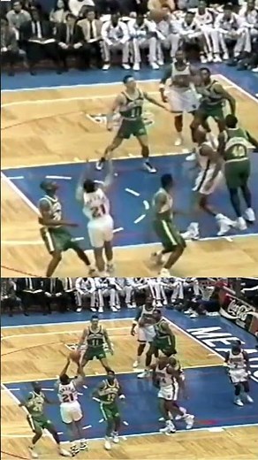 NBA Classic 347 | Kevin Edwards Long 2 - From a Kenny Anderson Kickout | SEA @ NJ - 2/1/94