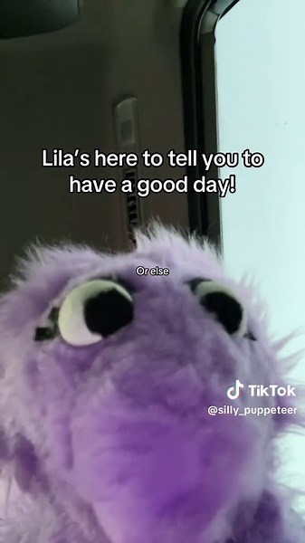 Have a great day! #puppeteer #muppet #puppetry #puppetsoftiktok #puppet