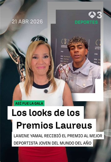 Lamine Yamal brilla en los Laureus y moda alfombra roja