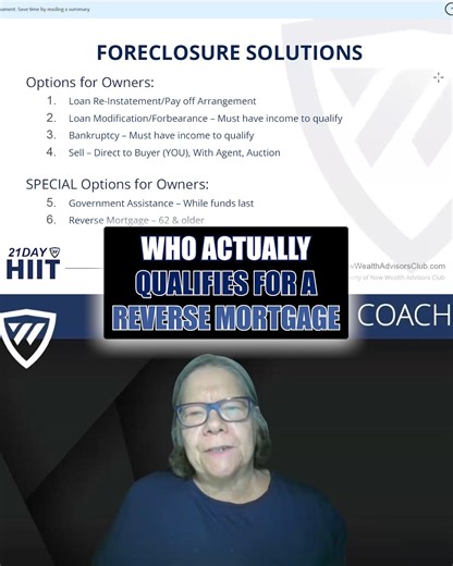 Thinking about a reverse mortgage? Here’s what you need to know. #ReverseMortgage #RealEstateTips #HomeEquity #FinanceAdvice #RetirementPlanning | New Wealth Advisors Club