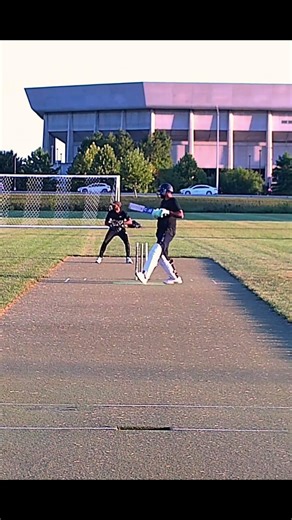 Batting Practice for Beginners 👶🏏 #CricketBatting #Practice