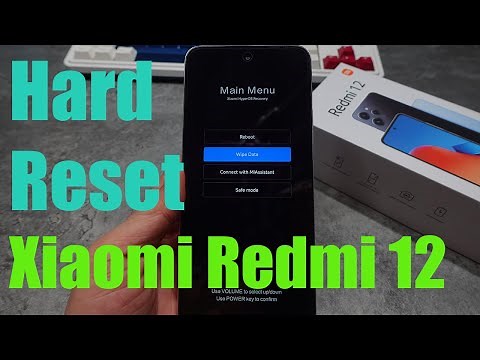 How To Hard Reset Xiaomi Redmi 12 Hyper OS