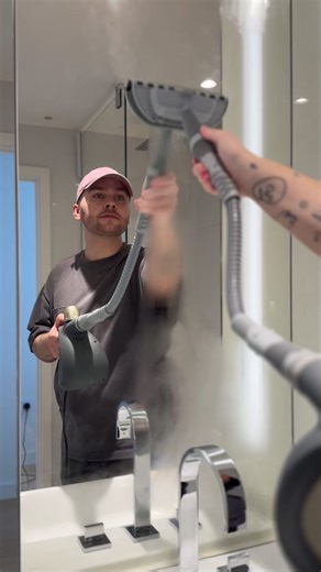 jack callaghan on Instagram: "Mission DEEP CLEAN bathroom, accepted 👏 You know I’m not a big fan of cleaning the bathroom, which is why I like to use things that make it fun for me…like my trusty handheld steamer I have a mild obsession with! 🫧 #bathroomcleaning #deepcleaning #asmr #satisfyingcleaning #cleanwithme #cleaningmotivation"