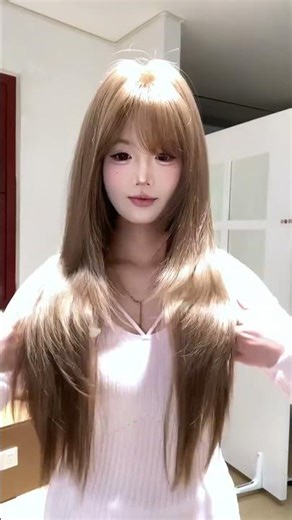 Vintage Charm: Light Brown Wig Showcase