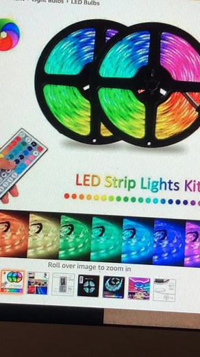 LED LIGHTS! #fyp #foru #forupage #fy #amazon #amazonpromocodes #promocodes #amazoncodes #foryou #foryoupage #amazon #promo #codes