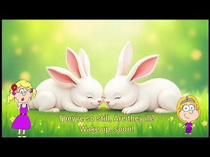 Hop Little Bunnies Hop Hop Hop | Sing along with Lyrics by Gitte