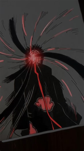 OBITO UCHIHA Glow Art 😱 (So Easy!)