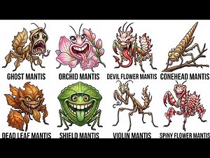 Every type of mantis explained in 6 min